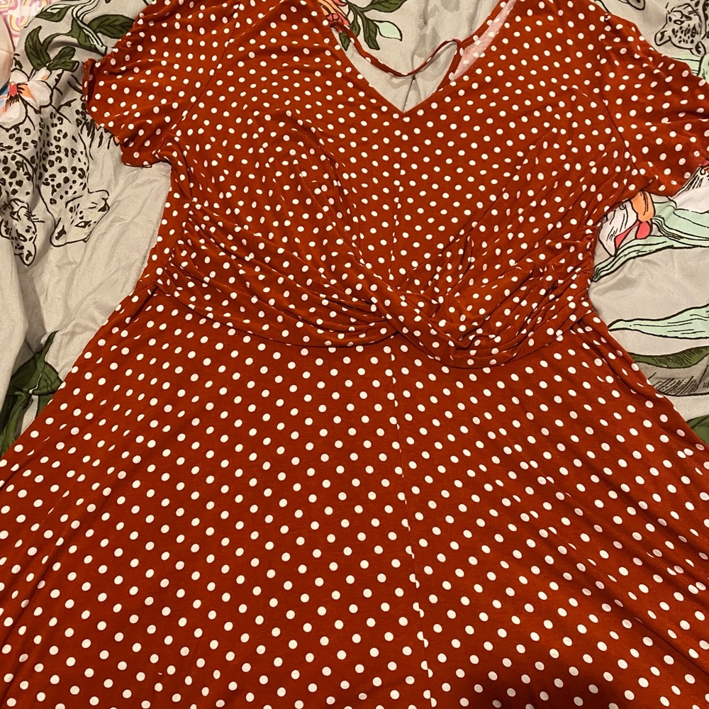 Loralette Dotted Dress